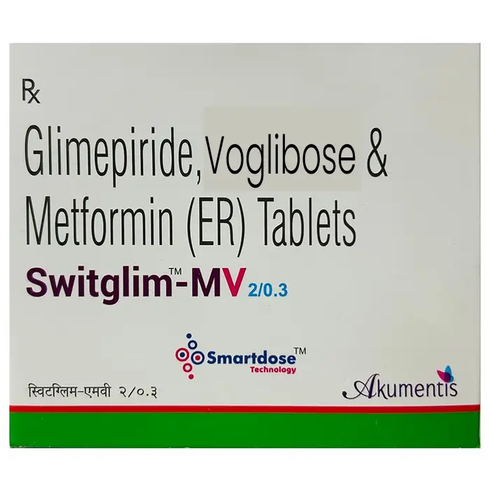 Switglim-MV 2/0.3 Tablet ER