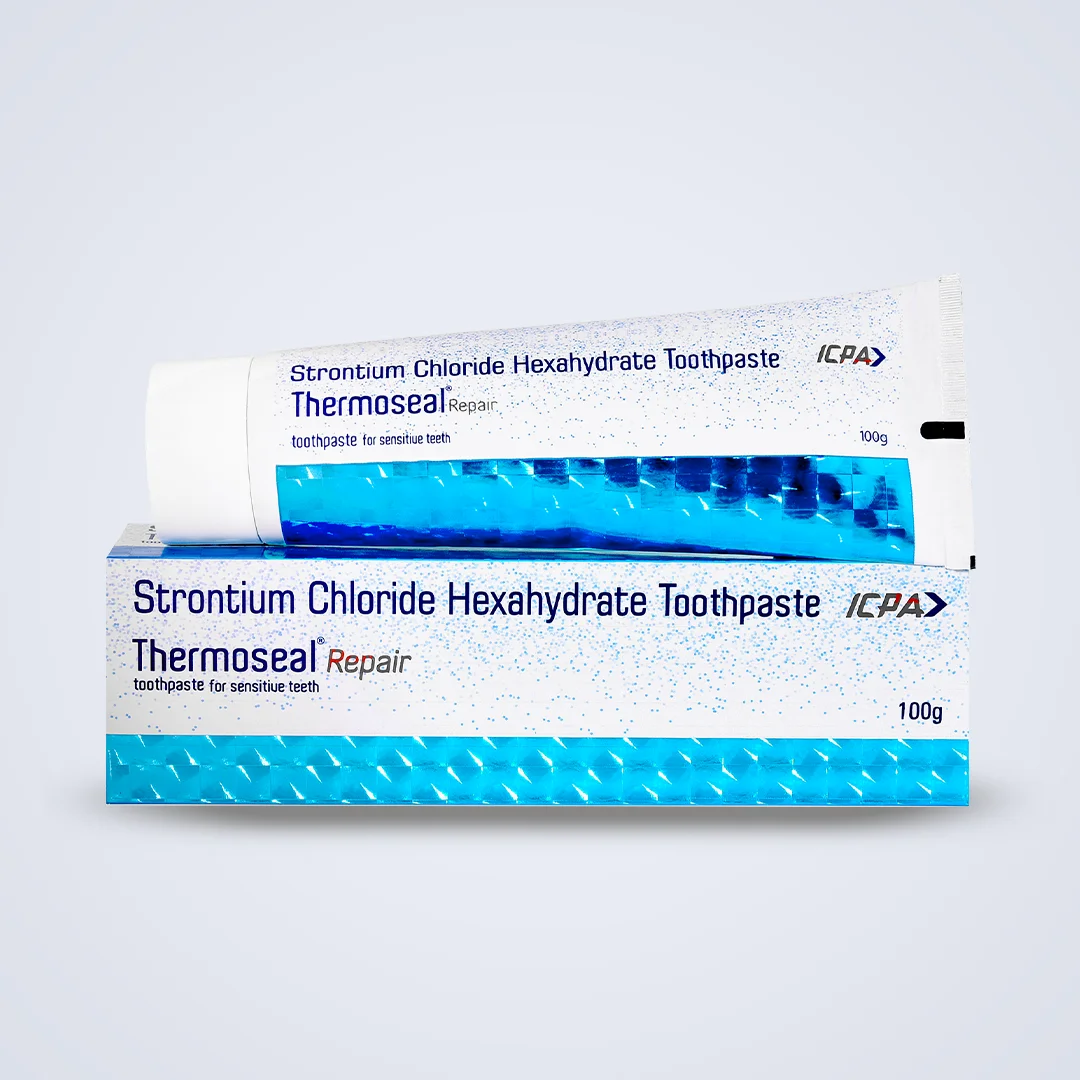 Thermoseal Repair Toothpaste with Strontium Chloride Hexahydrate | For Sensitive Teeth 100gm