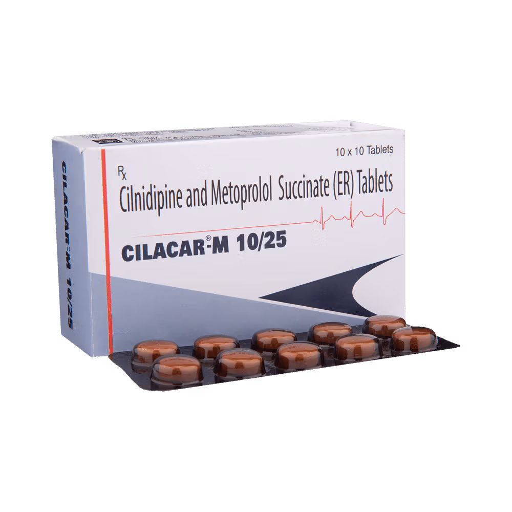 Cilacar-M 10/25 Tablet ER
