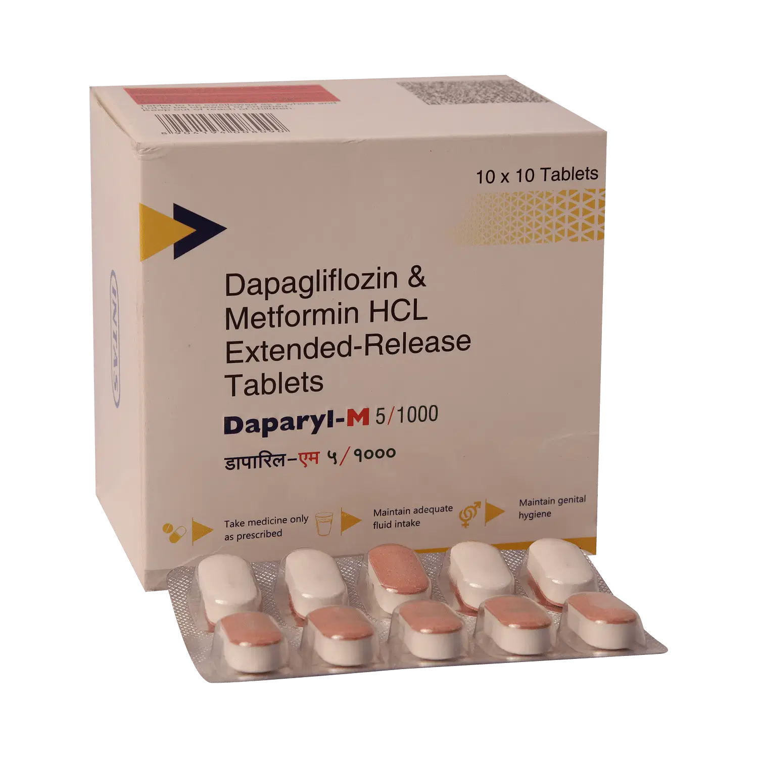 Daparyl M 5mg/1000mg Tablet