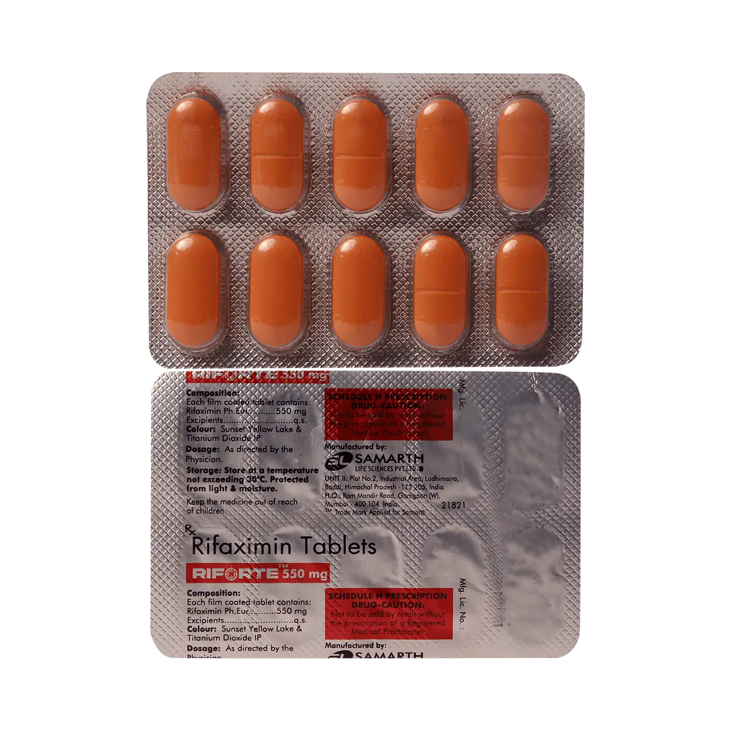 Riforte 550mg Tablet