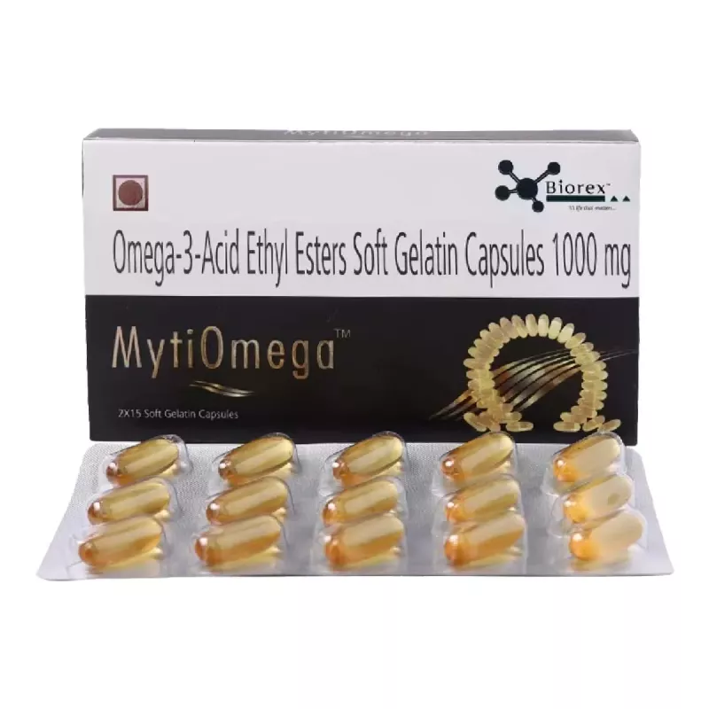 Mytiomega Soft Gelatin Capsule