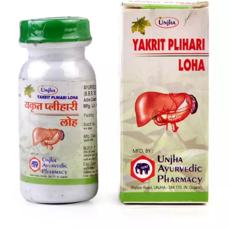 Unjha Yakrit Plihari Loha Tablet