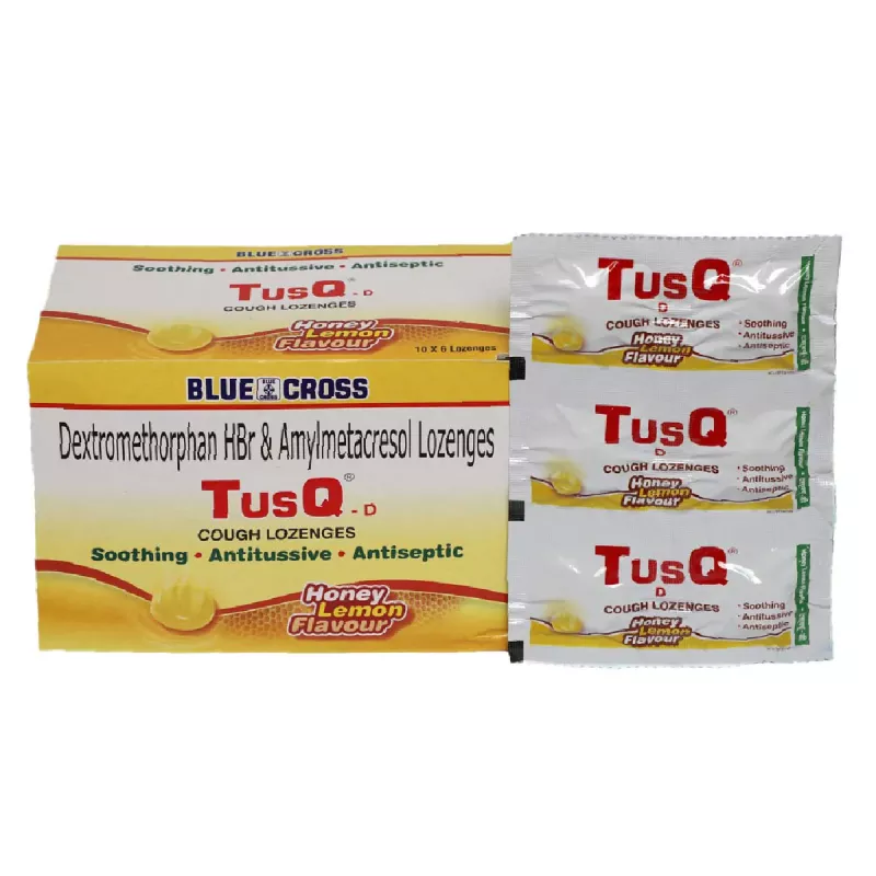 Tusq-D Cough Lozenges Honey lemon