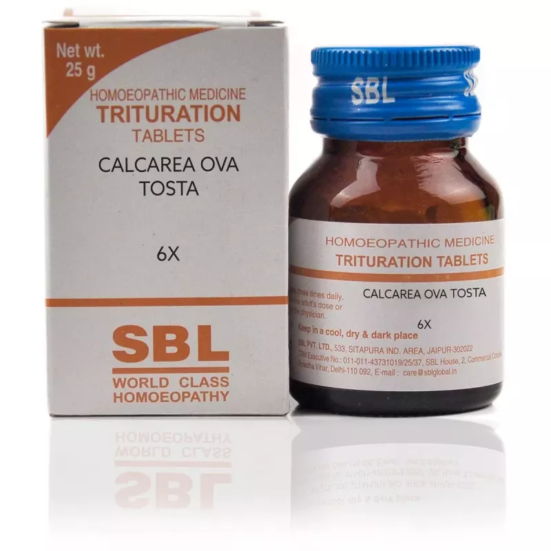 SBL Calcarea Ova Testa Trituration Tablet 6X