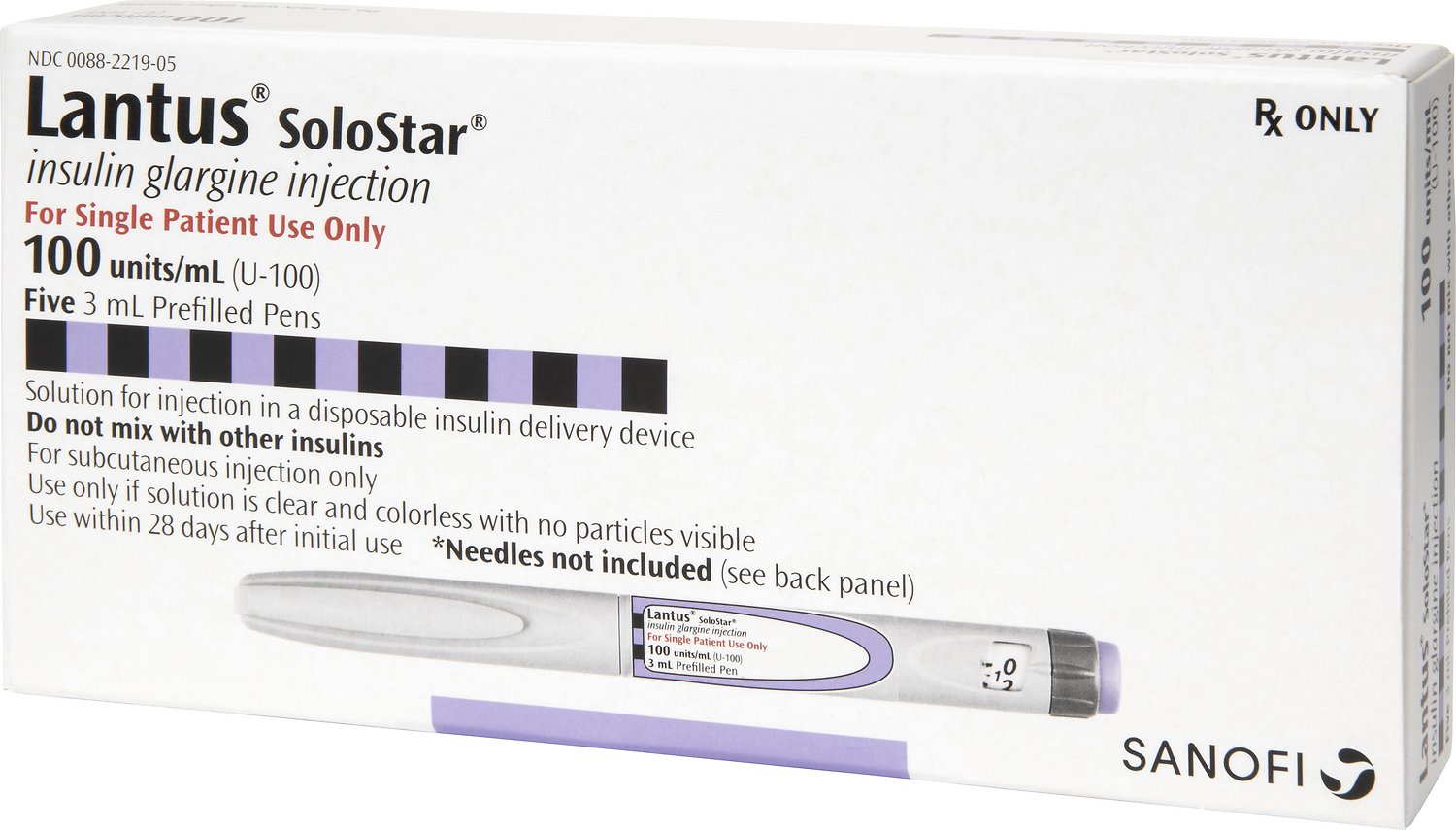 Lantus Solostar 100IU/ml Solution for Injection