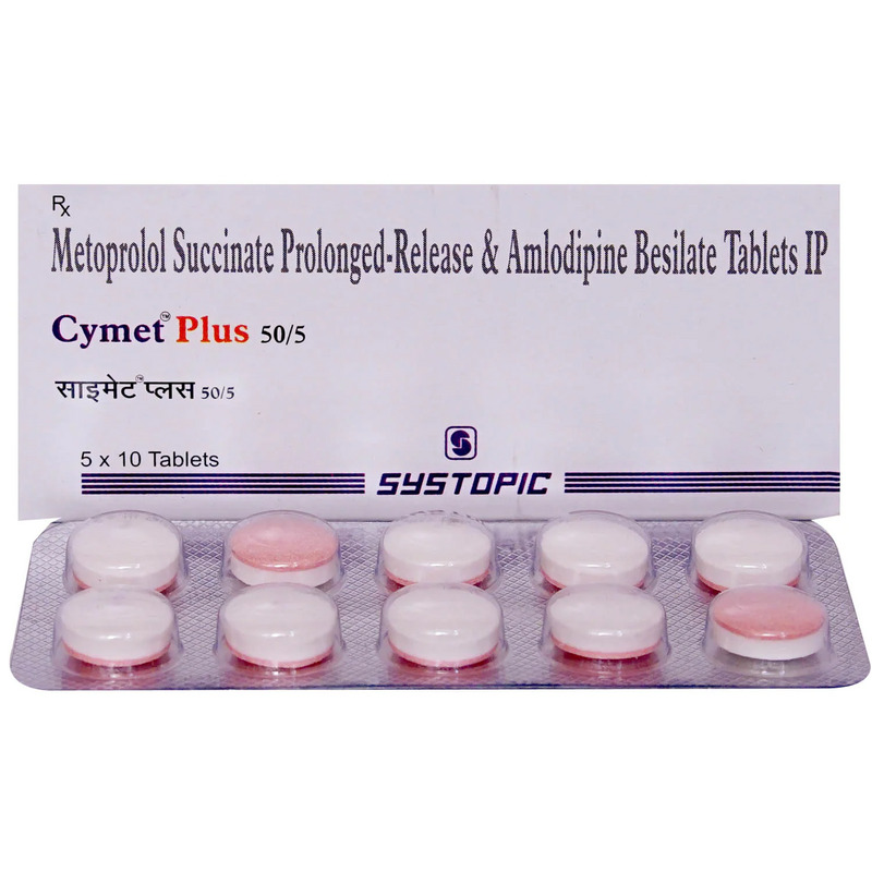 Cymet Plus 5 mg/50 mg Tablet