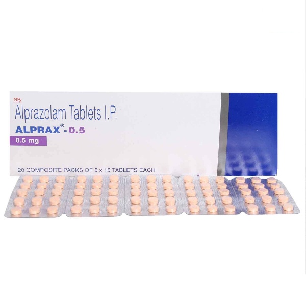 Alprax 0.5mg Tablet SR