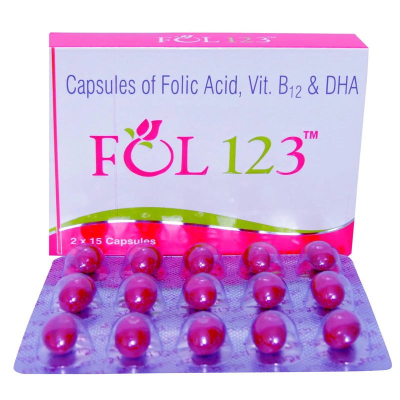 Fol 123 Soft Gelatin Capsule