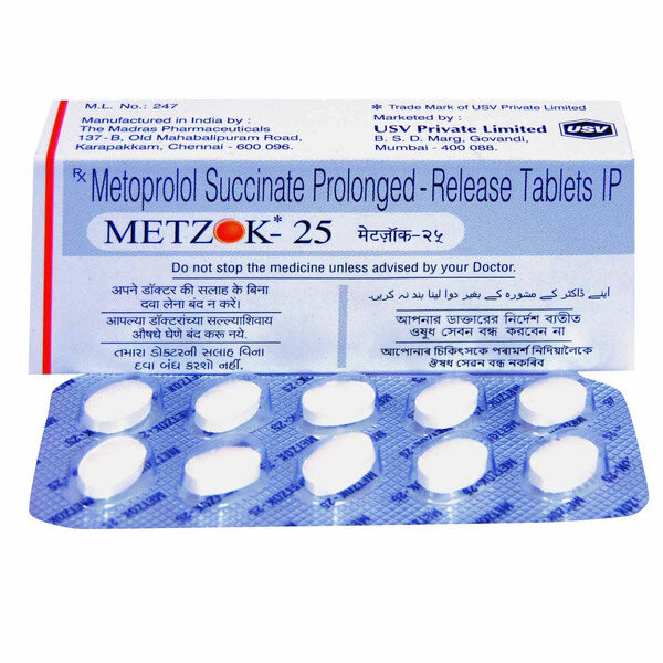 Metzok 25 Tablet PR