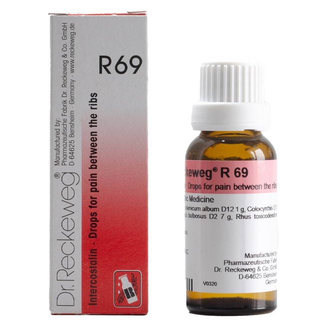 Dr. Reckeweg R69 for Pain Between The Ribs Drop