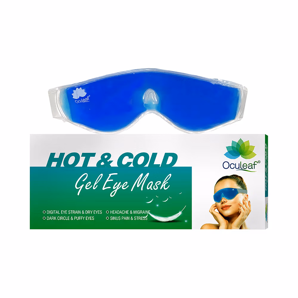 Oculeaf Hot & Cold Gel Eye Mask