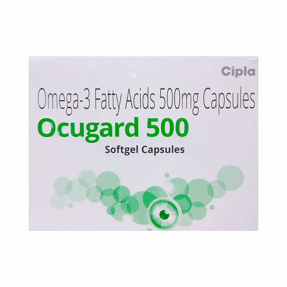 Ocugard 500 Soft Gelatin Capsule