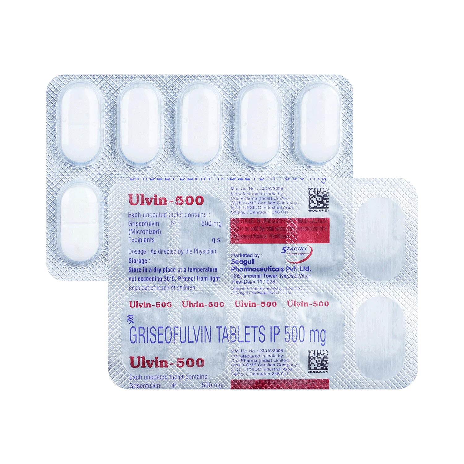 Ulvin 500 Tablet