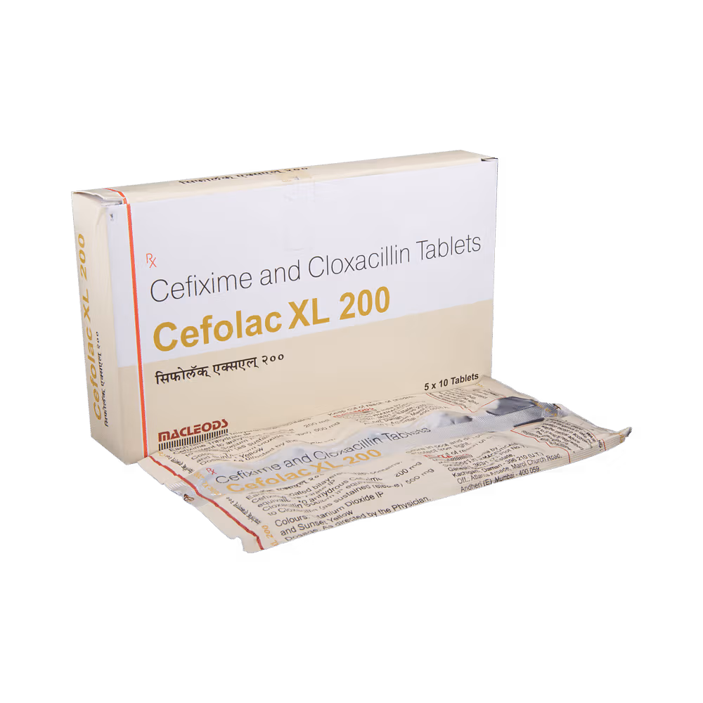 Cefolac XL 200 Tablet