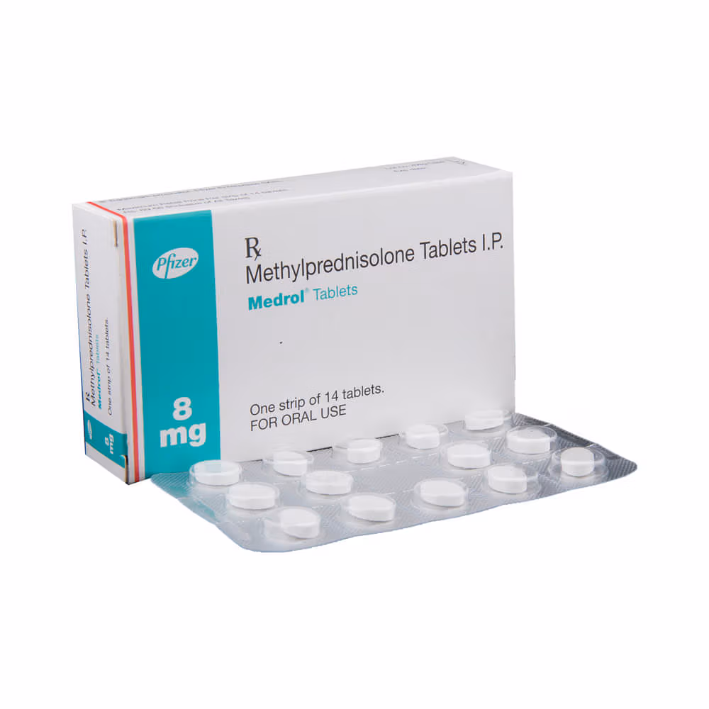 Medrol 8mg Tablet