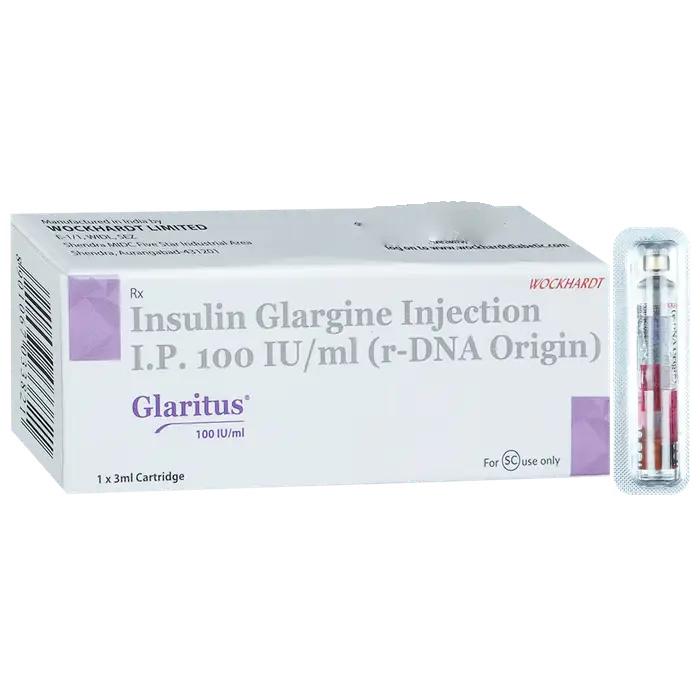 Glaritus 100IU/ml Injection 5x3ml