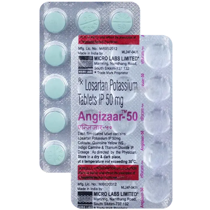 Angizaar 50 Tablet 15's