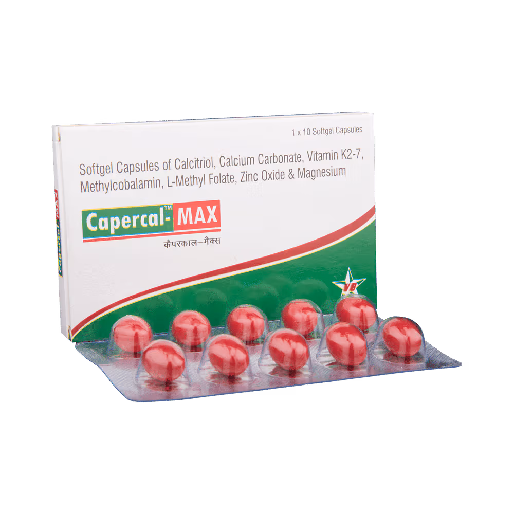 Capercal-Max Soft Gelatin Capsule