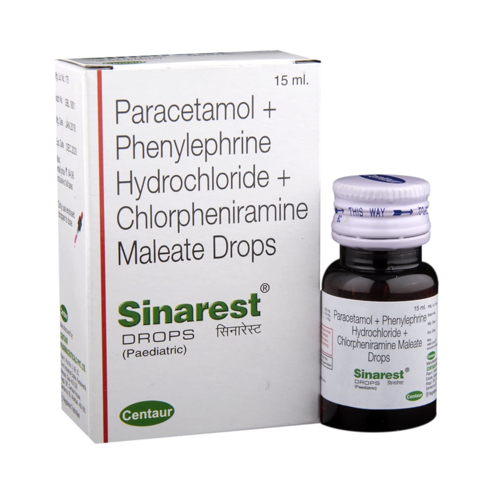 Sinarest Paediatric Drops