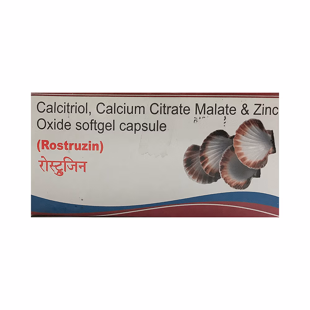 Rostruzin Soft Gelatin Capsule