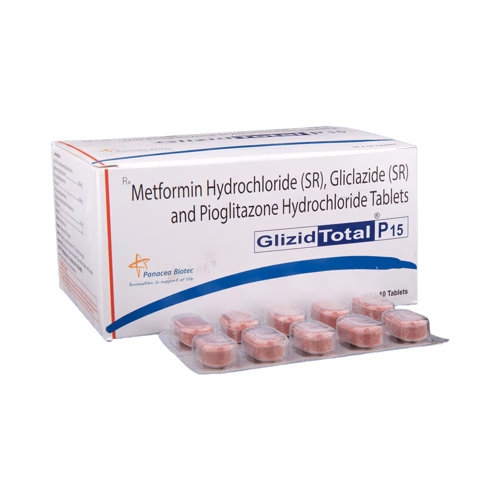Glizid Total P 15 Tablet SR