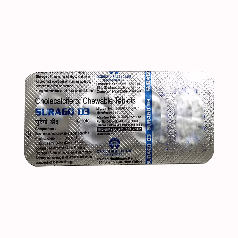 Surago D3 Chewable Tablet