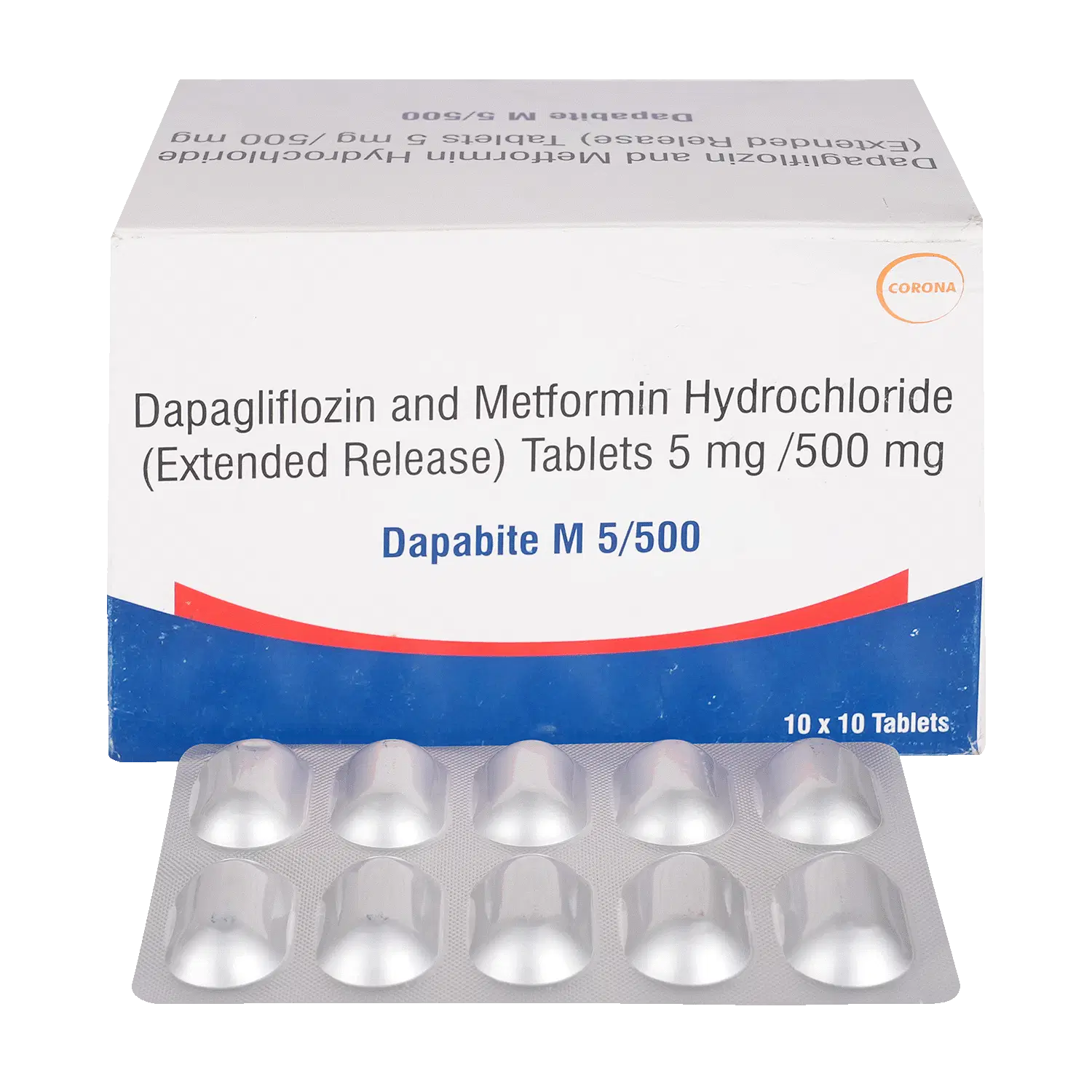 Dapabite M 5mg/500mg Tablet ER