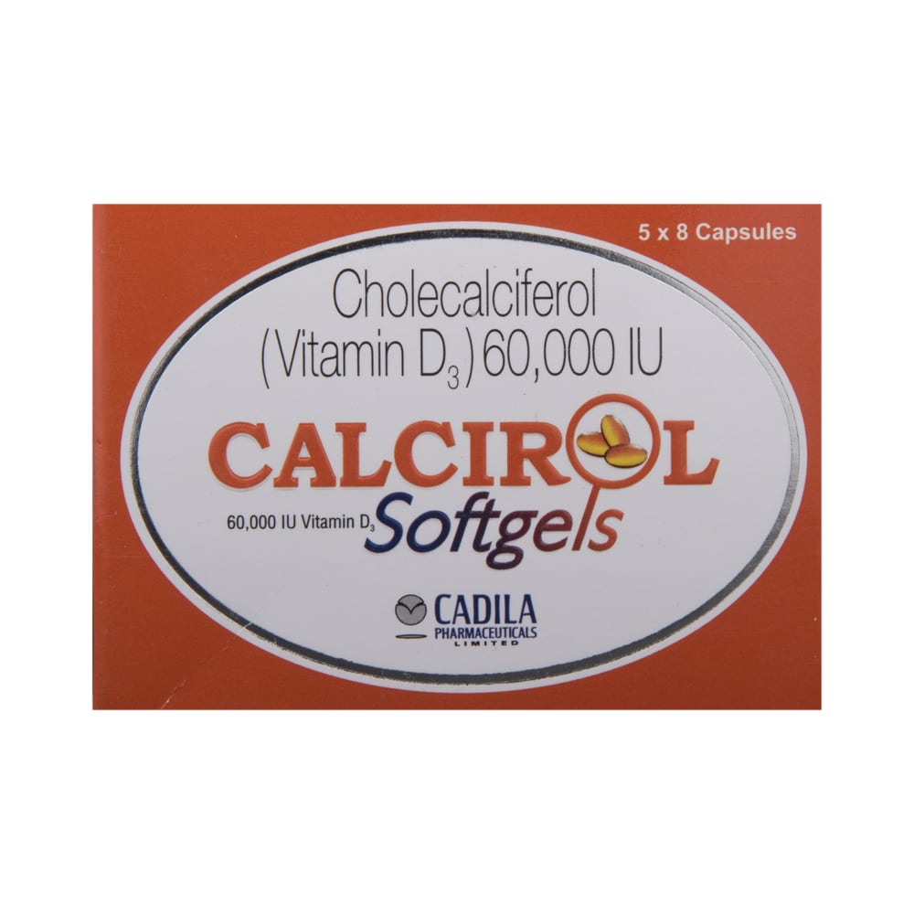 Calcirol 60000IU Softgels