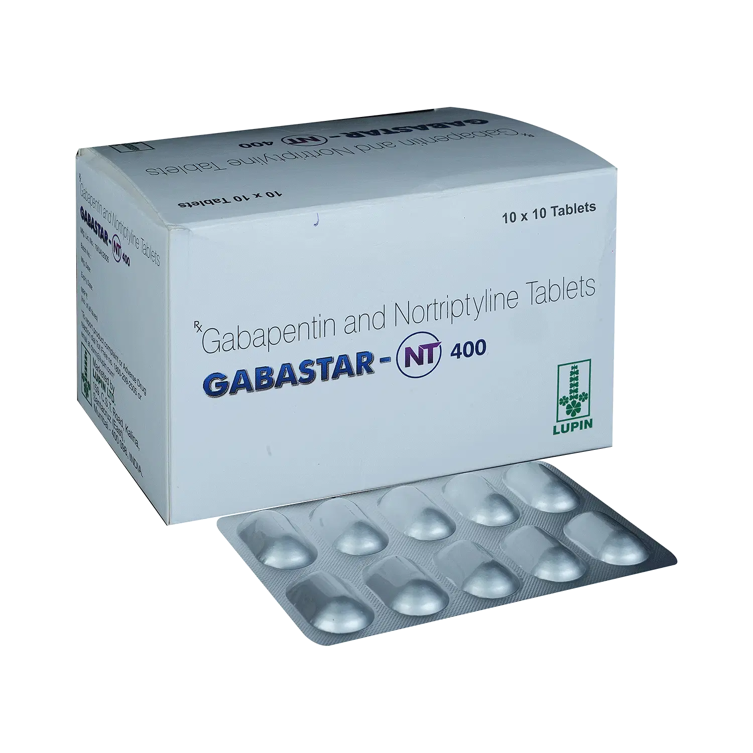 Gabastar NT 400mg/10mg Tablet