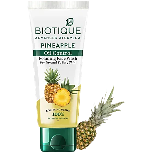 Biotique Bio Pine Apple Oil Balancing Face Wash for Oily Skin