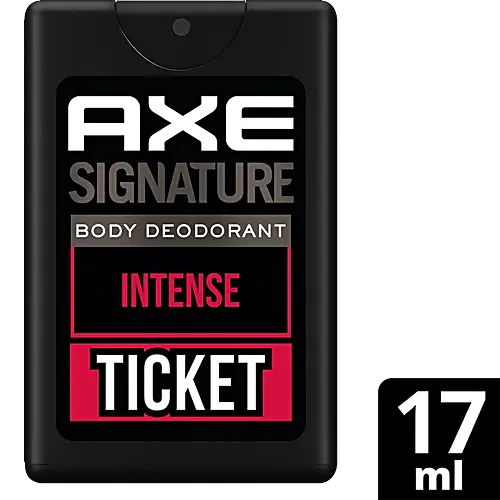 Axe Sig Body Perume Intense 17 ml Ticket Poket Perfume