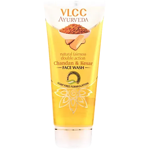 VLCC Ayurveda Natural Fairness Double Action Chandan & Kesar Face Wash