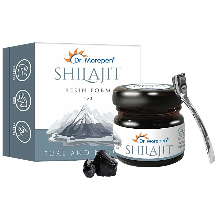 Dr. Morepen Natural & Pure Shilajit Resin Form