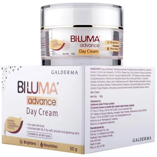 Biluma Advance Day Cream | Brightens, Nourishes & Evens Skin Tone