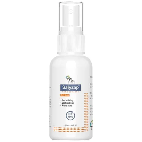 Salyzap Body Spray for Body Acne | Unclogs Pores & Fights Acne