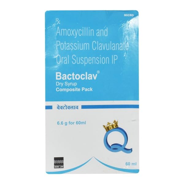 Bactoclav Dry Syrup 60ml