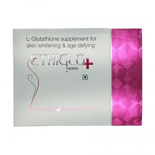 Ethiglo + L-Glutathione Tablets for Skin Health