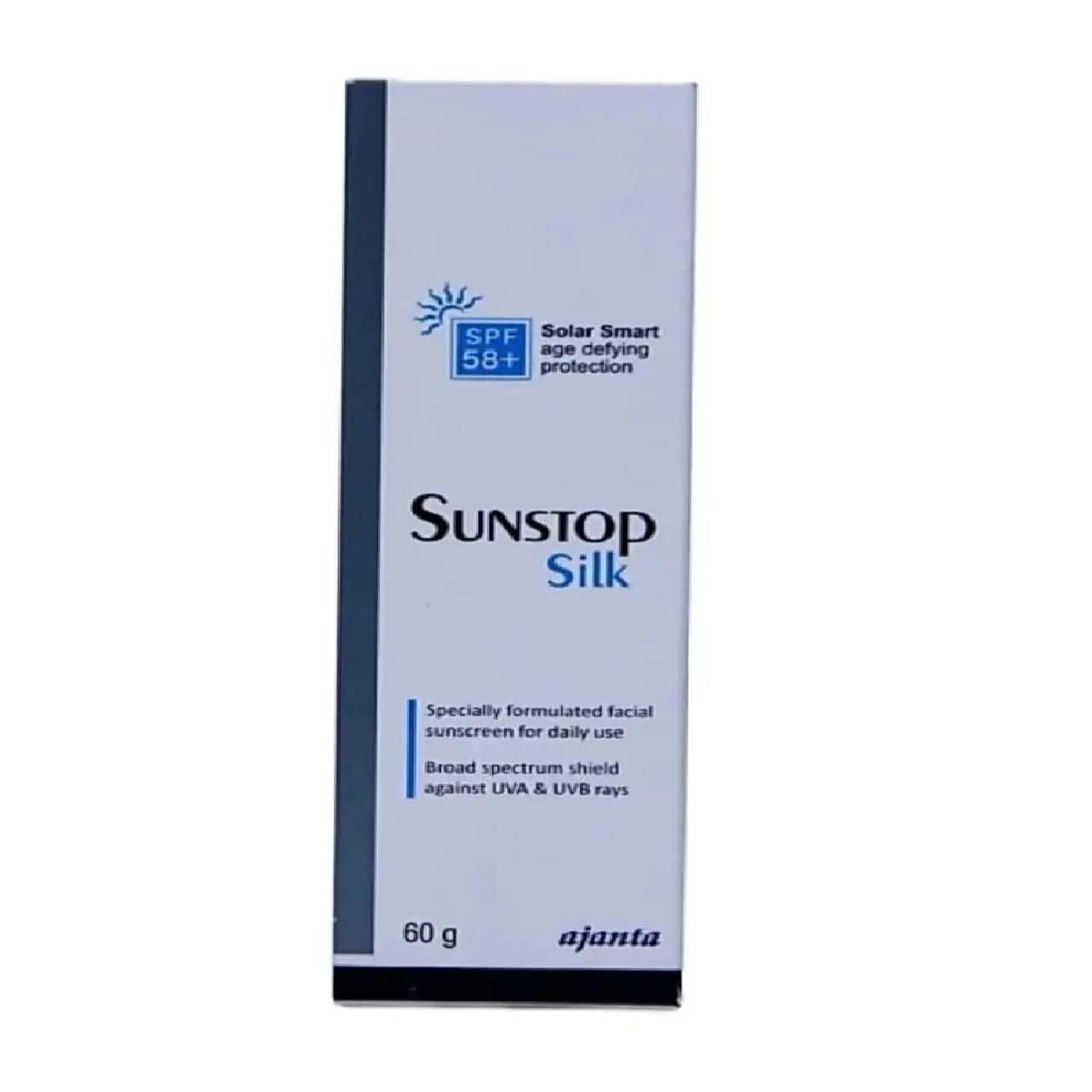 Sunstop SPF 58+ Silk Sunscreen | Sun Protection from UVA/UVB