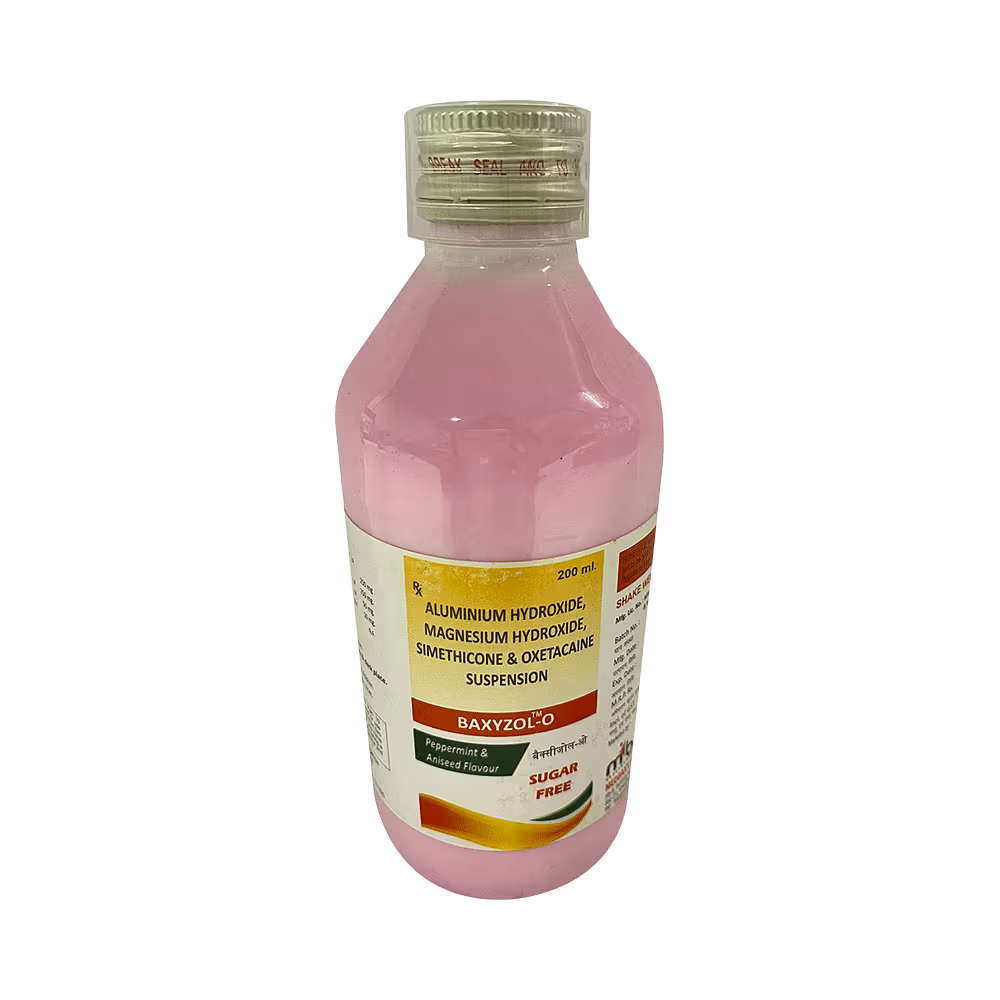 Baxyzol-O Oral Suspension Sugar Free
