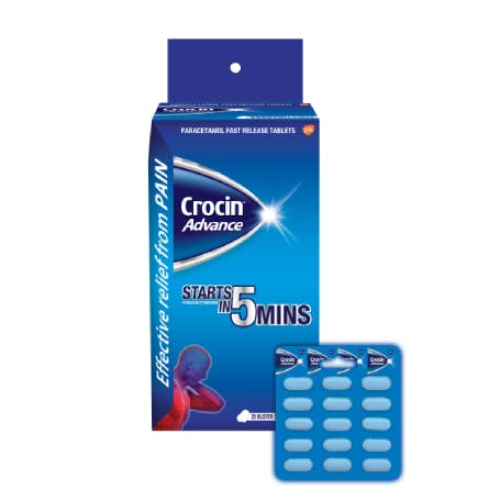 Crocin 650 Advance Tablet