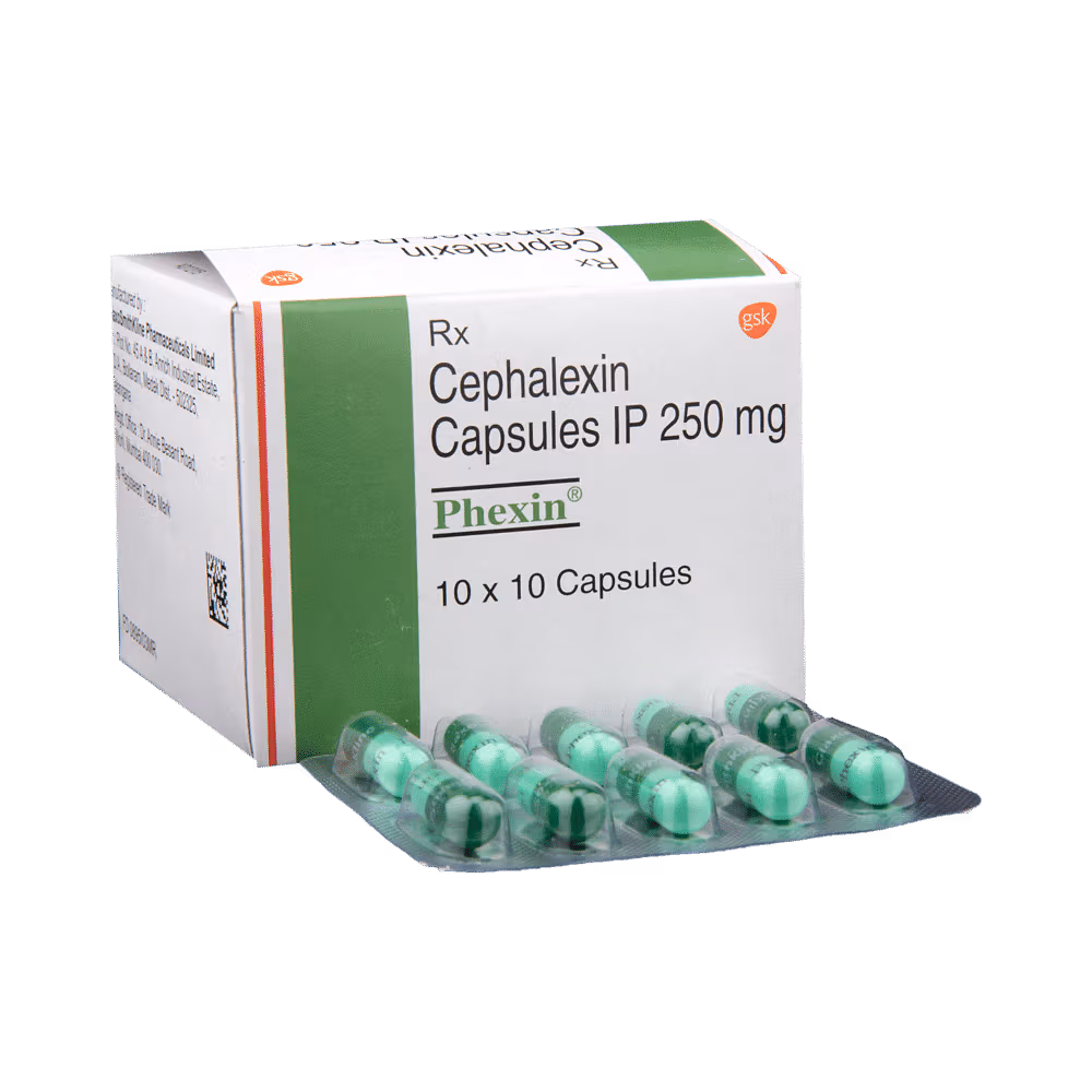 Phexin 250mg Capsule