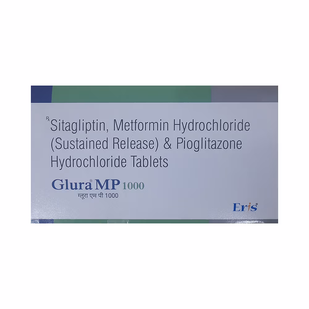 Glura MP 1000 Tablet SR