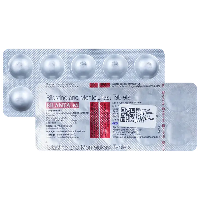 Bilanta M 20mg/10mg Tablet