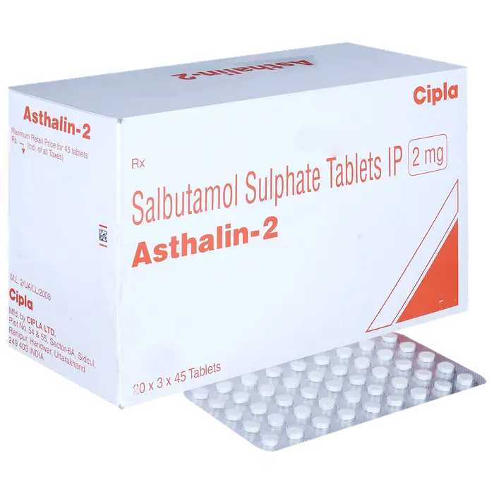 Asthalin 2 Tablet