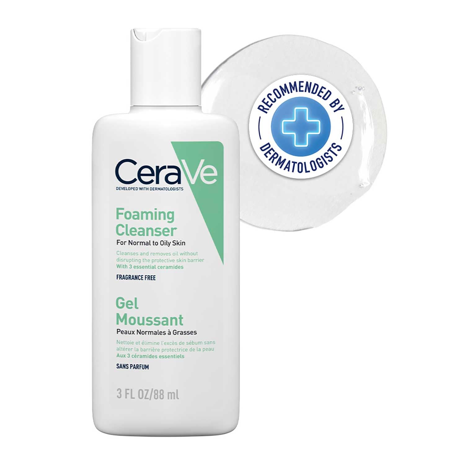 CeraVe Foaming Cleanser for Normal & Oily Skin 88ml