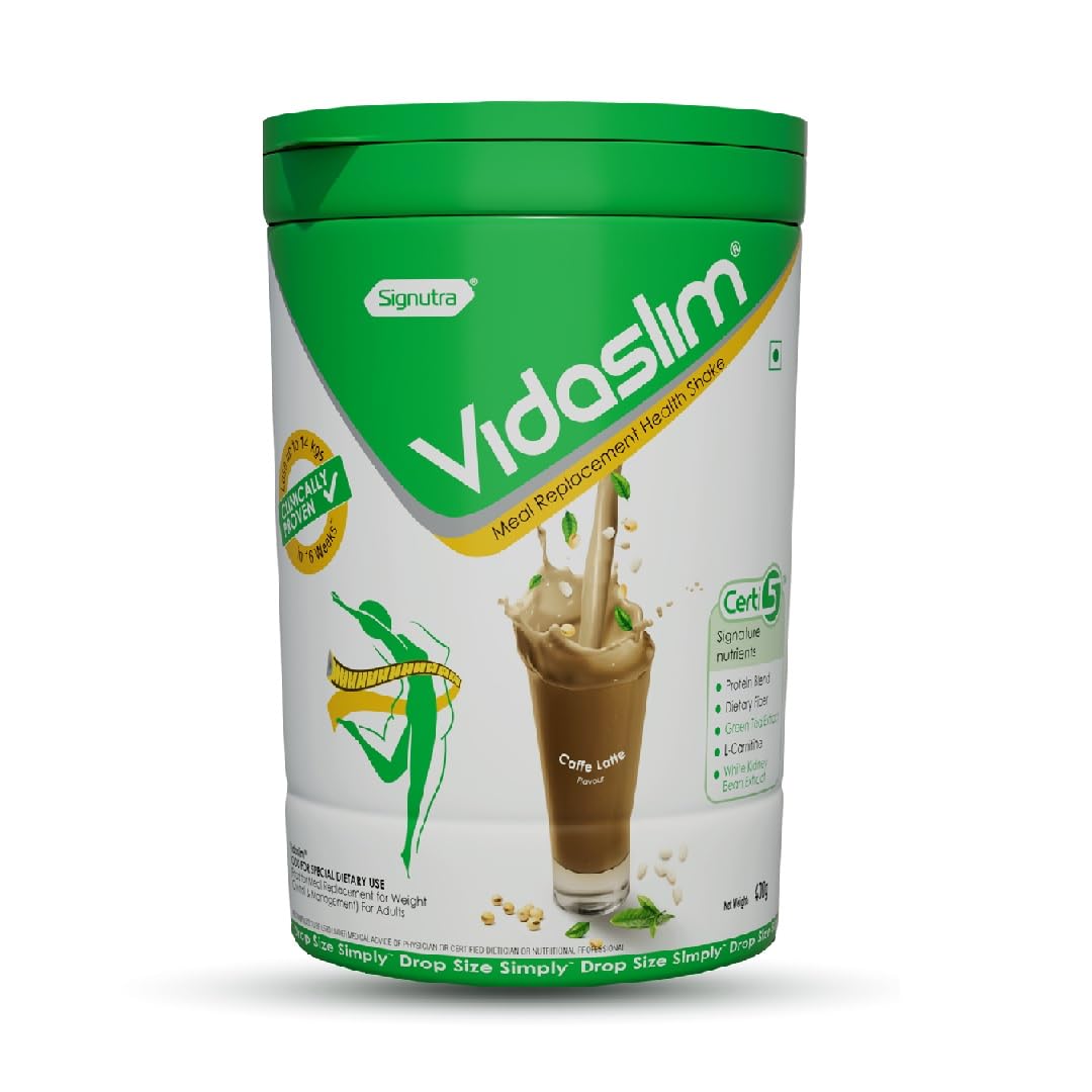 Vidaslim Meal Replacement for Weight Management Powder Vanilla Elixir