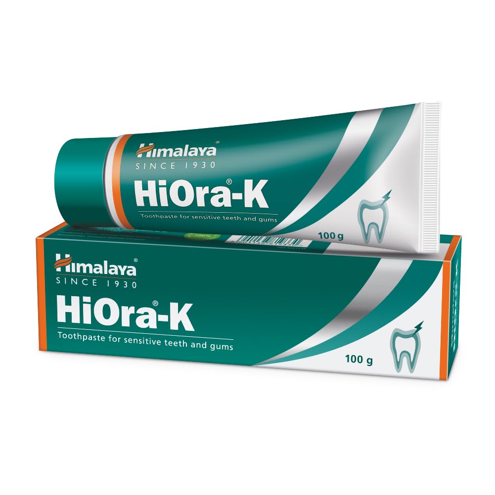 Himalaya Hiora-K Toothpaste | For Sensitive Teeth & Gums 100gm