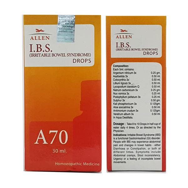 Allen A70 I.B.S.(Irritable Bowel Syndrome) Drop