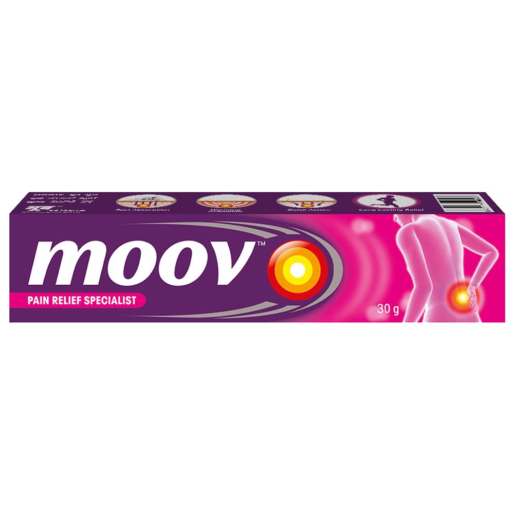 Moov Pain Relief Cream for Back Pain, Joint Pain, Knee Pain, Muscle Pain